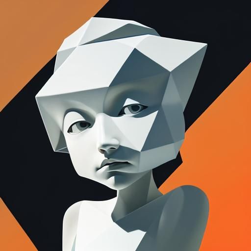 Abstract Geometric Deep Lines Composition