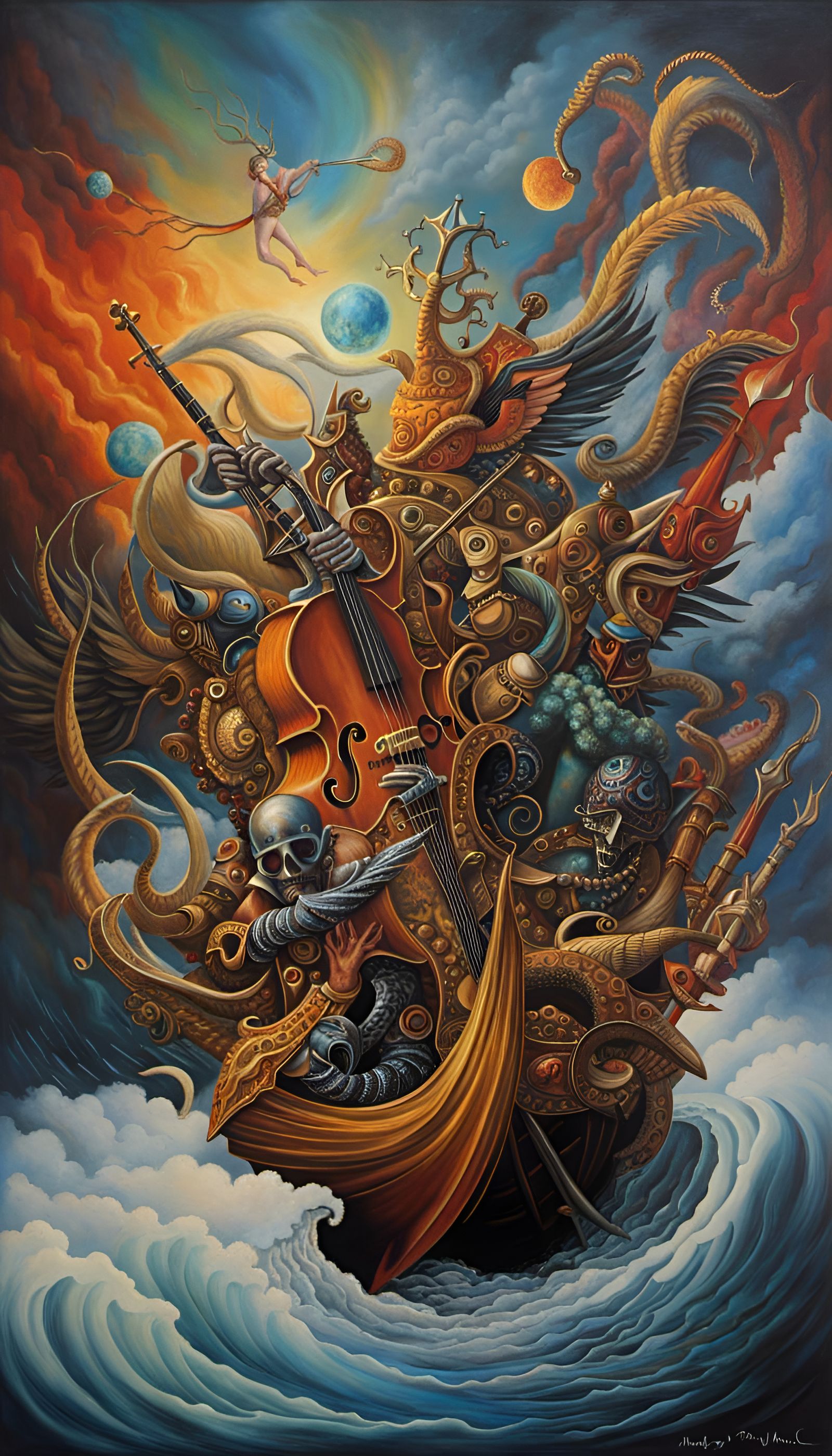 Prismatic Piper in Weirdcore Style