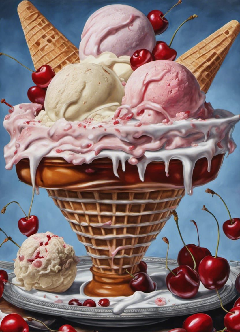 ice cream confection