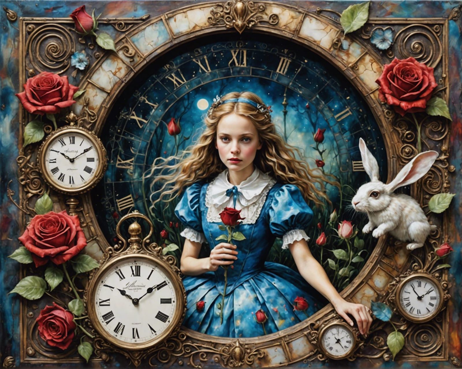 Alice trapped in wonderland time
