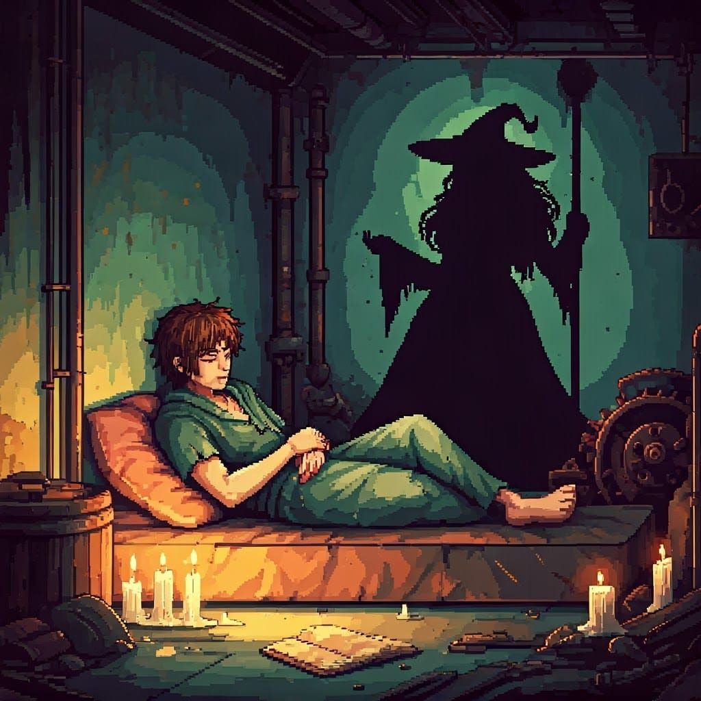 Mystic Dreamer in Retro-Futuristic Abandon