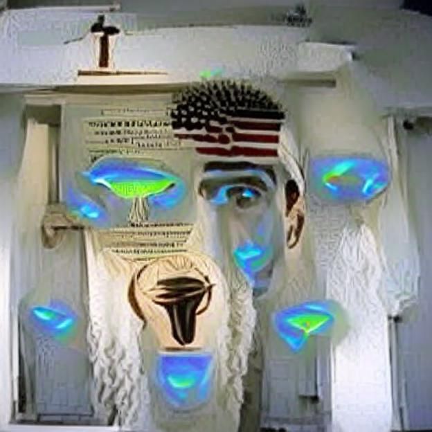 Bioluminescent Temple of the Future
