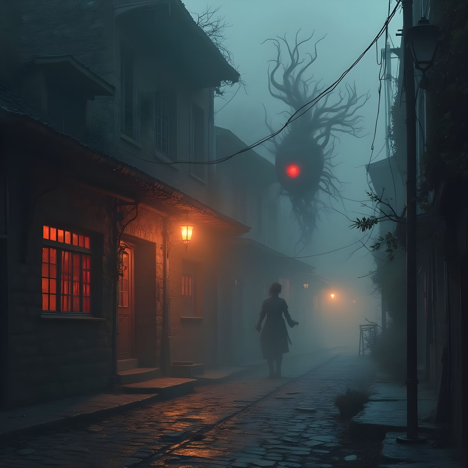 A City Enshrouded in Eerie Fog - Abandoned Streets of Ziyon