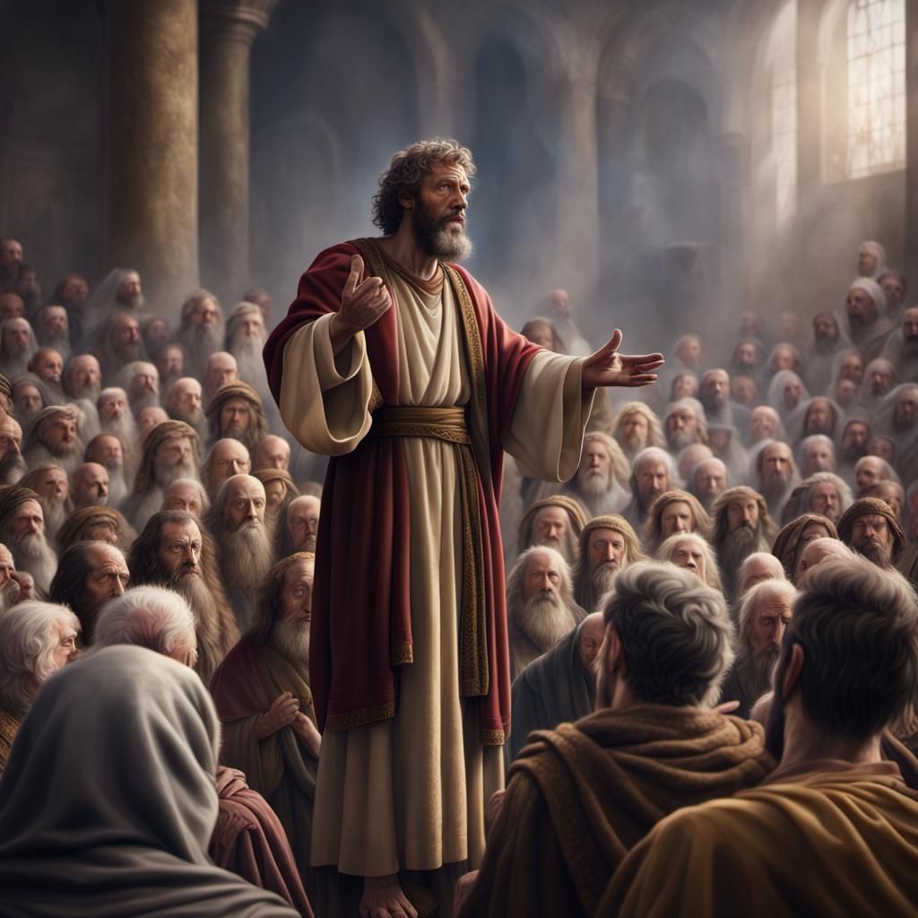 Paul proclaims the Gospel