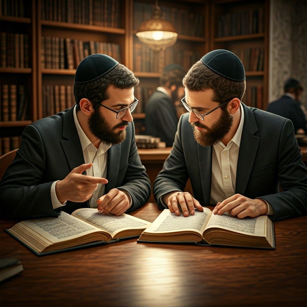 Traditional Jewish Scholars in Immersive Beit Midrash Study ...