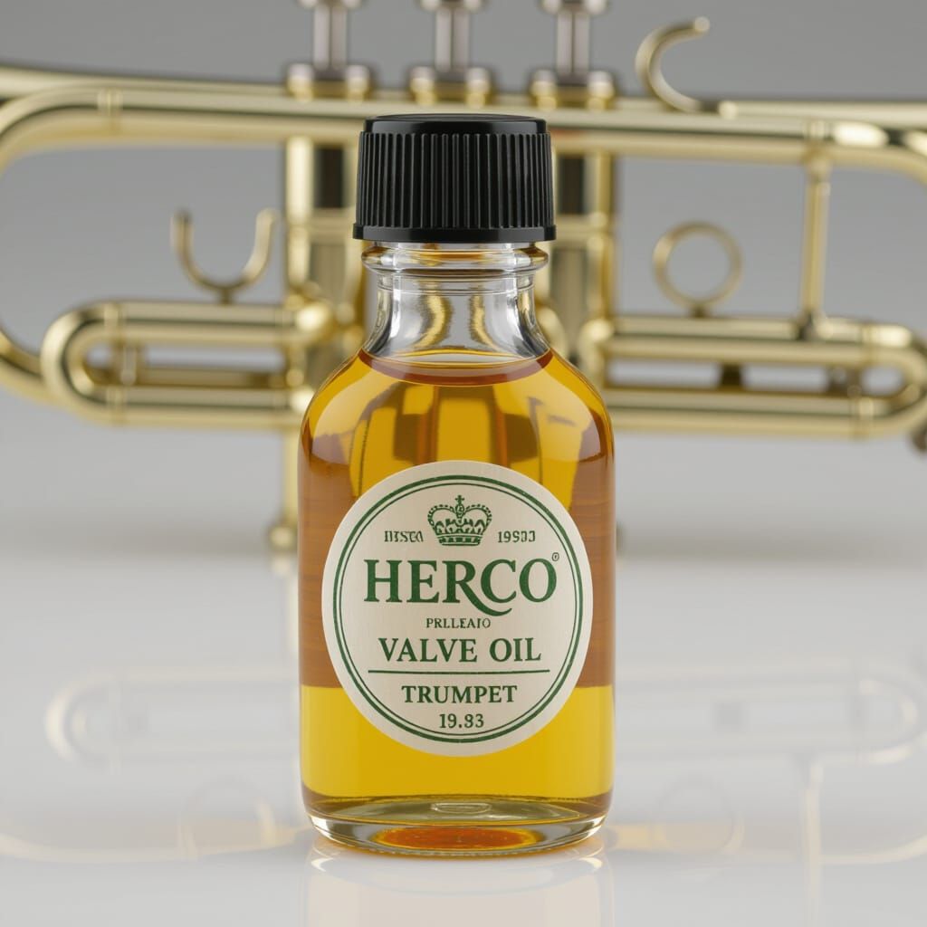Herco Valve Oil for Trumpet Maintenance
