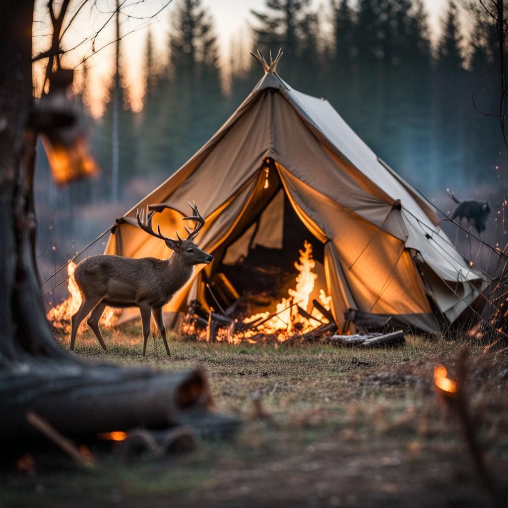 Wildfire Devours Countryside at Christmas: Wildlife Flee