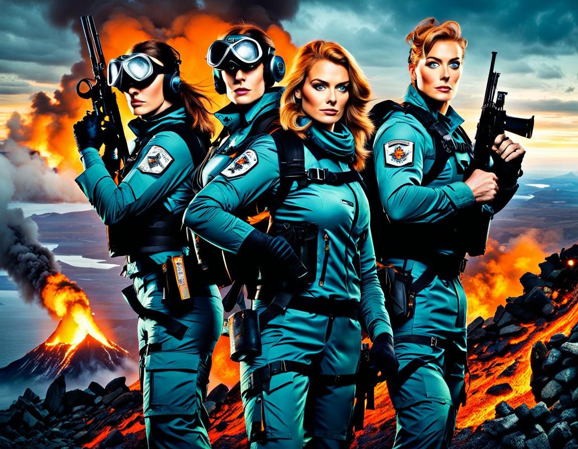 Secret Volcano Lair Infiltration by Animal-Coded Agents