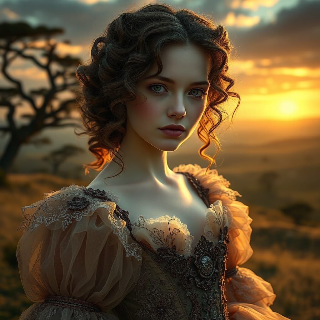 Samantha Lux as Marie Vander in Victorian Style