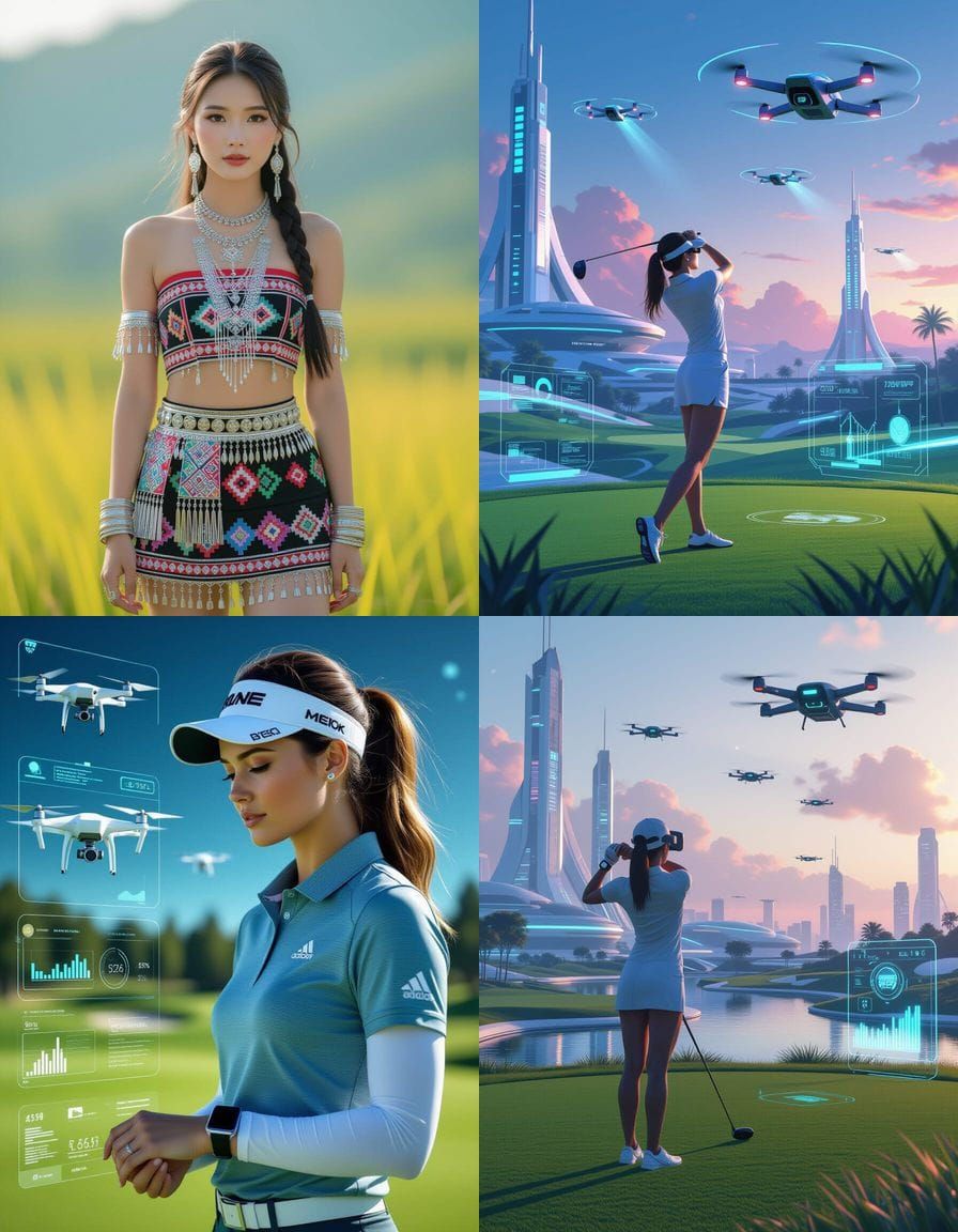 The Future of Golf: Augmented Reality and Drones