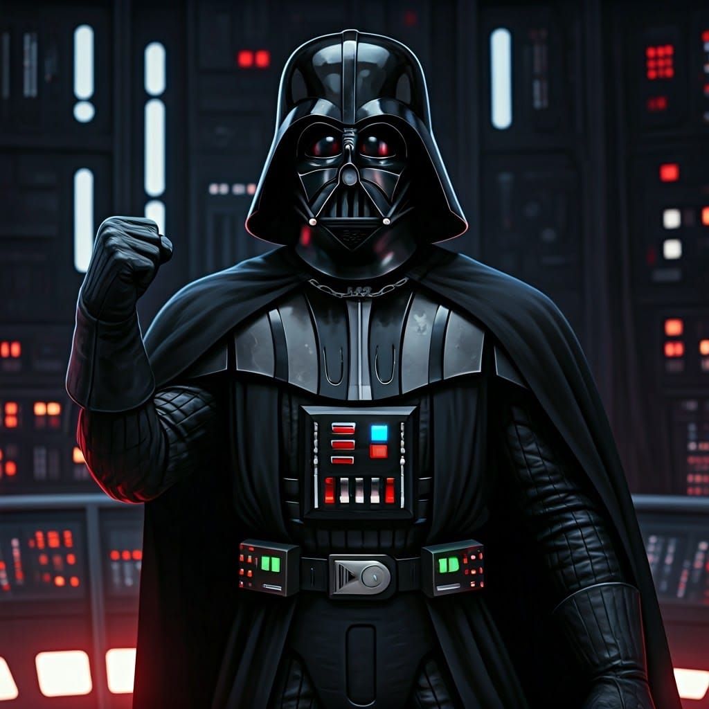 Darth Vader Commands from Star Destroyer Bridge