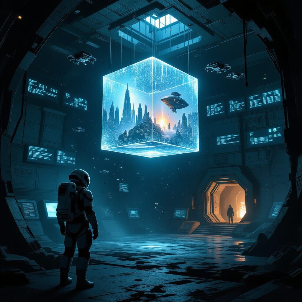 Explorer Discovers Ancient Alien Archive