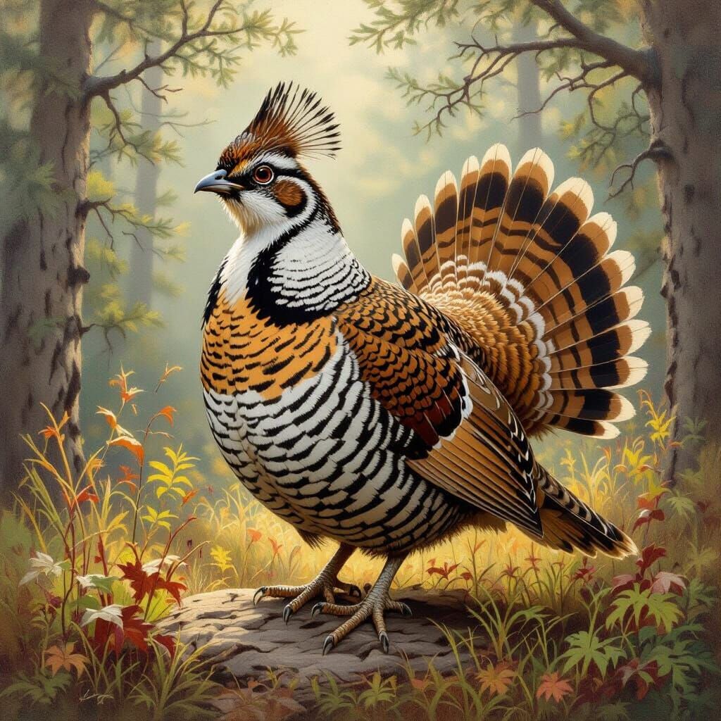 The Ruffled Grouse Is Under Threat