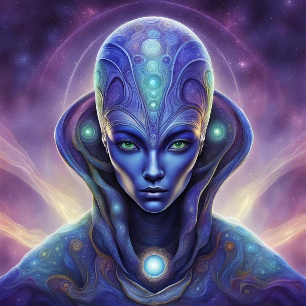 Arcturian lady Alien