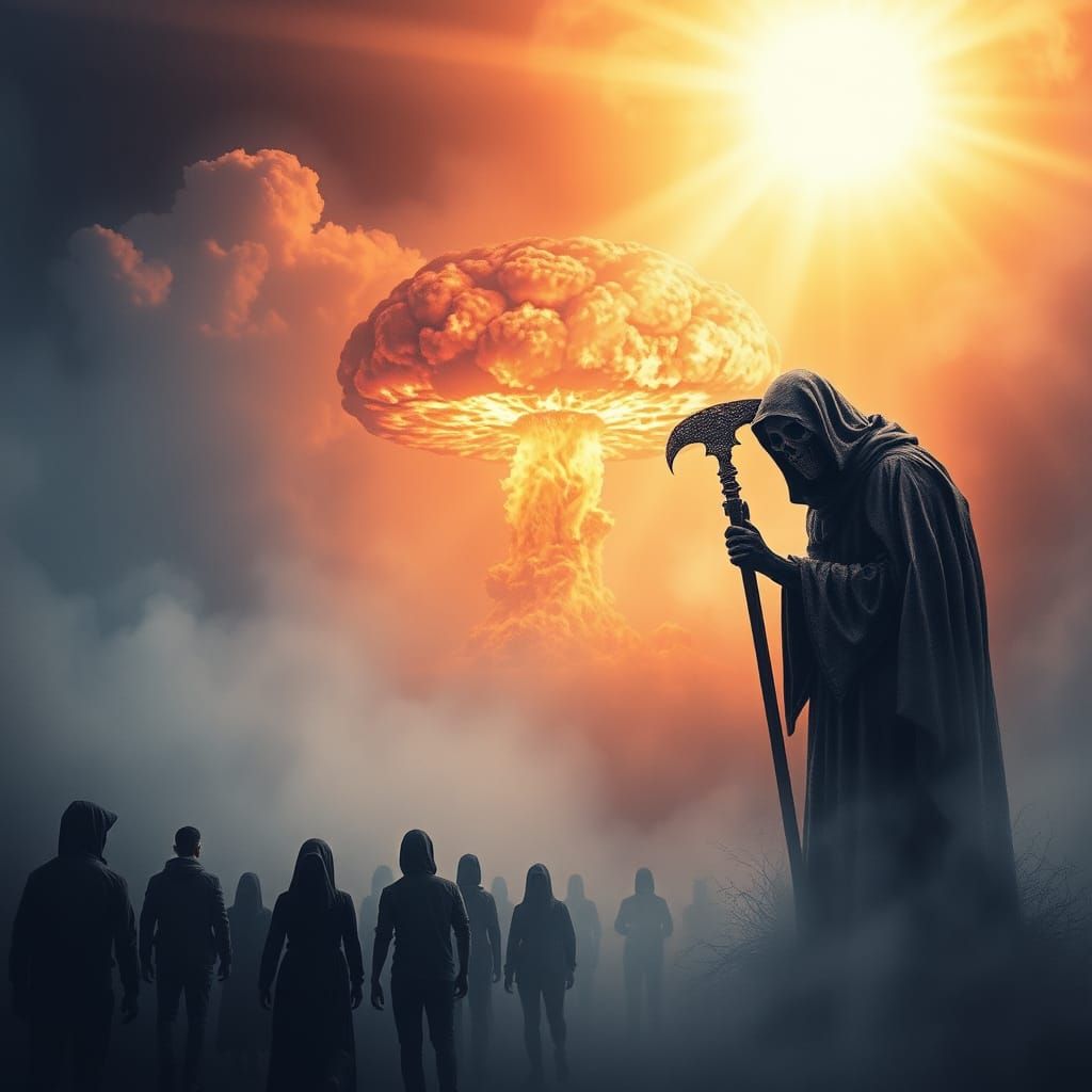 Grim Reaper in Divine, Explosive Aftermath