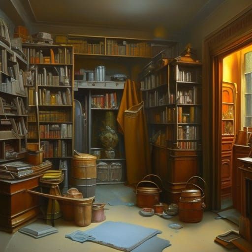 mundane household items, enchantment hidden within the objects