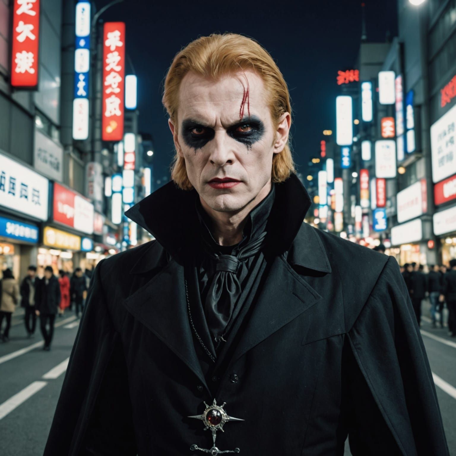 Finnish Vampire Roams Tokyo Streets