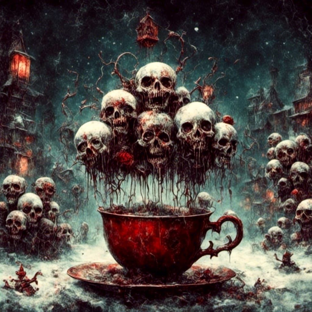 Surreal Holiday Horror: Drowning in Cheer