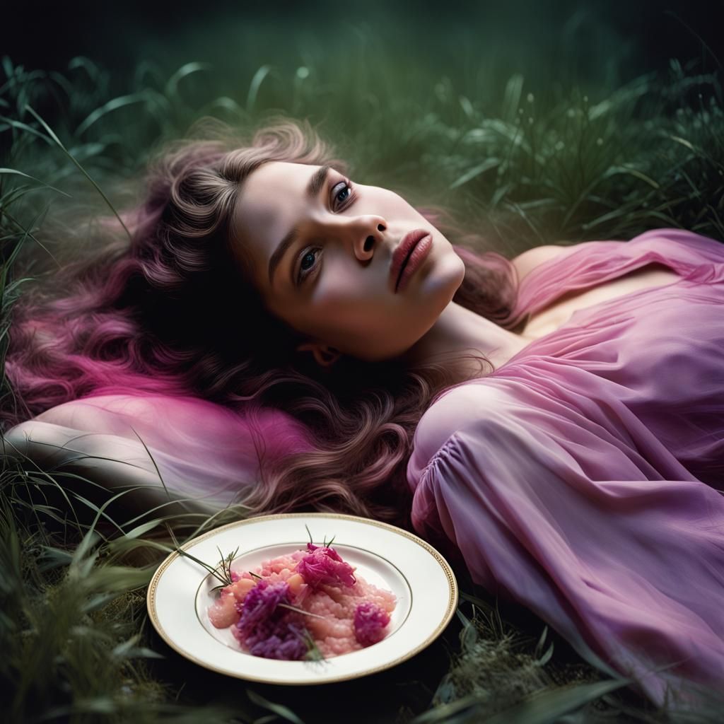 Girl in Grass Fine Art Photograph