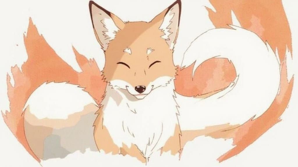 Vixen's companion, Jim the fox spirit.