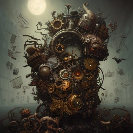 Chaos Box: Steampunk Fantasy in Hyperreal Detail