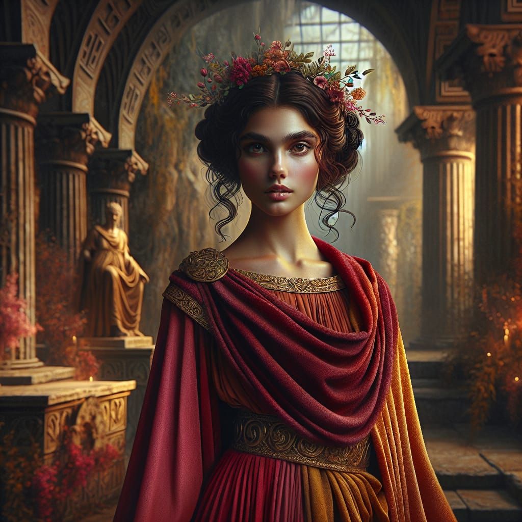 Ethereal Etruscan Goddess of Love and Health