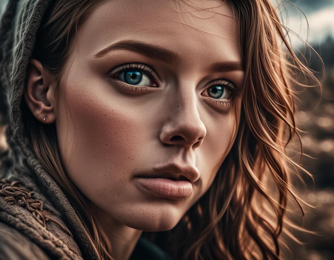 Hyperrealistic Portrait of Tate McRae in Sharp Focus