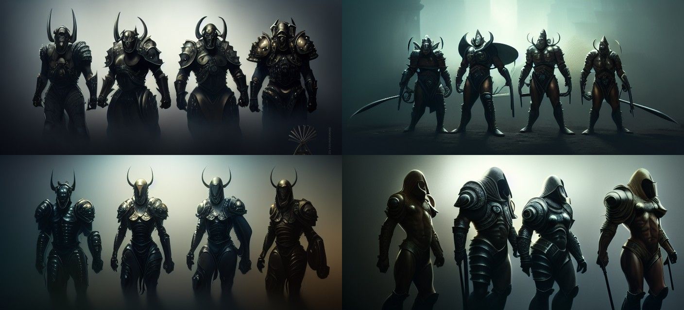 Apocalyptic Horsemen in Shining Armor