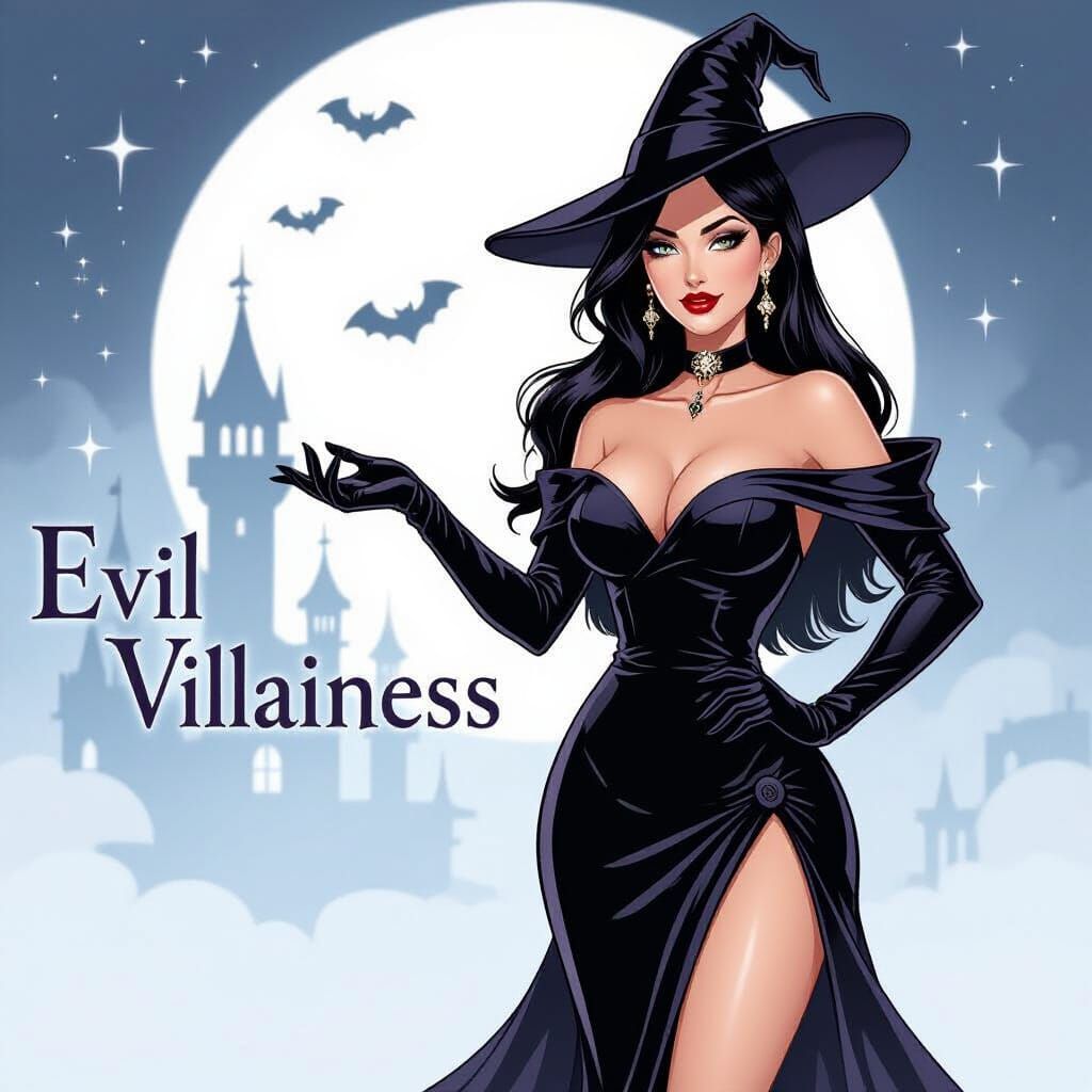 Evil Villainess Enjoying an Evening