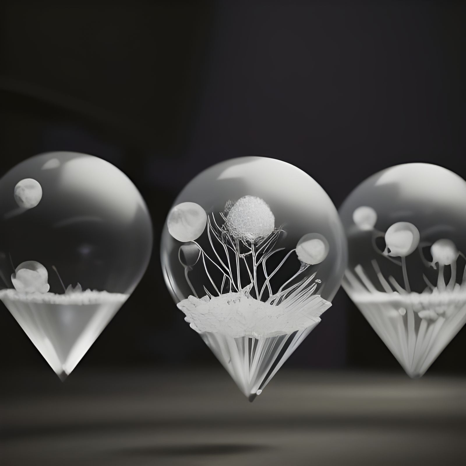 Crystal balloons