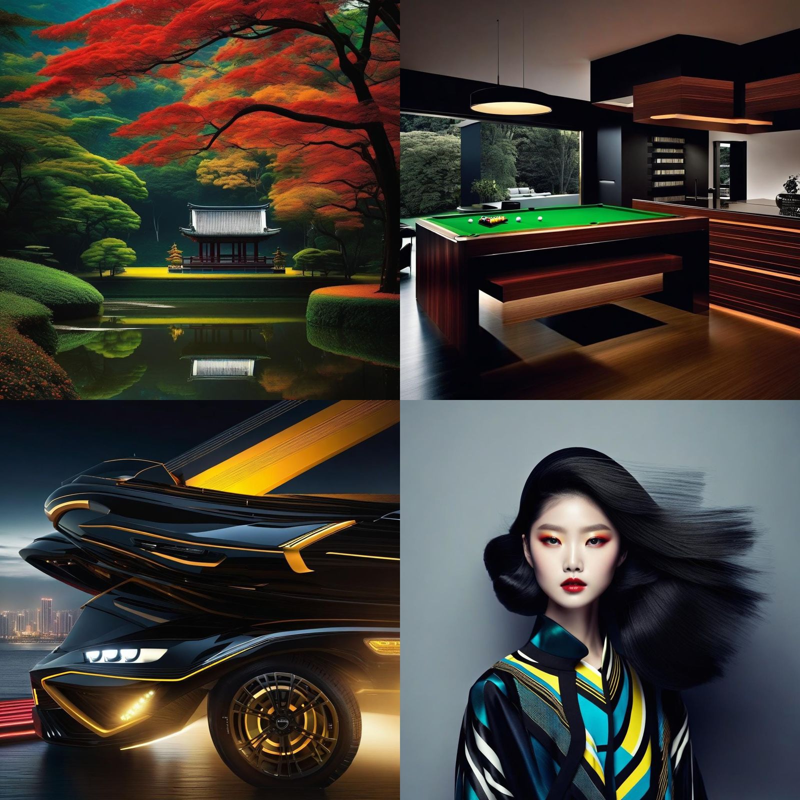 Digital Art Inspired by CG and Video Game Aesthetics