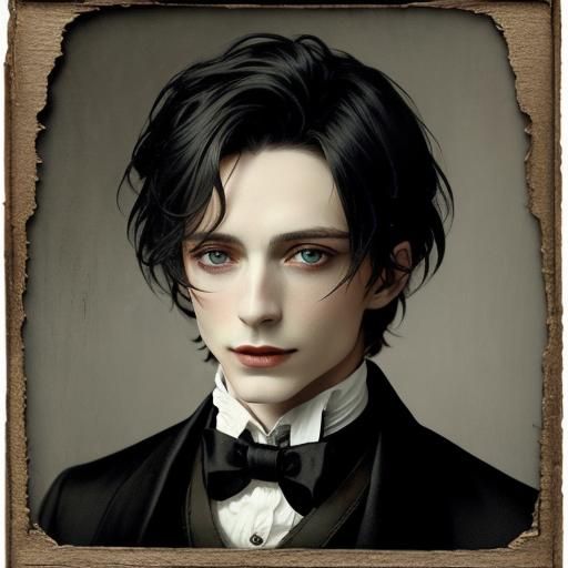 Aged Portrait of Dorian Gray