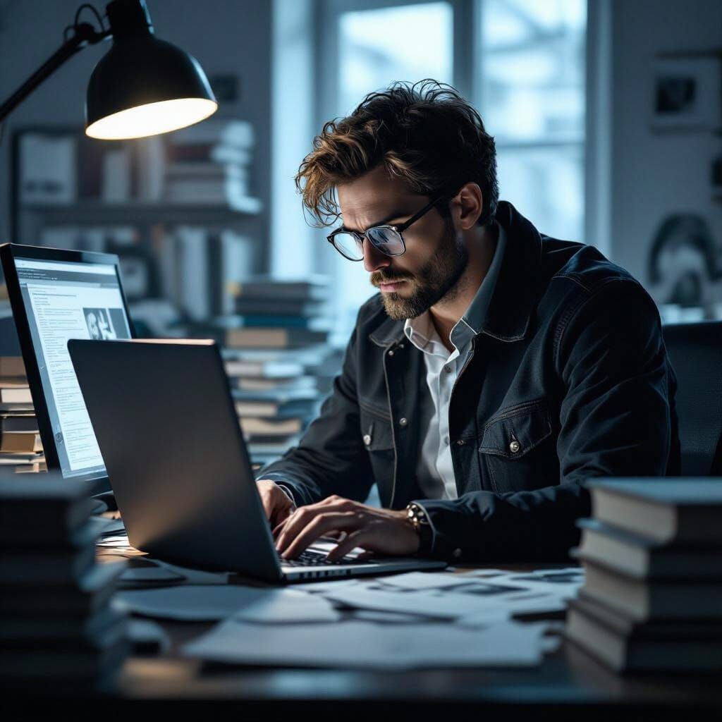 Journalist Debunks Fake Photo With Research and Laptops