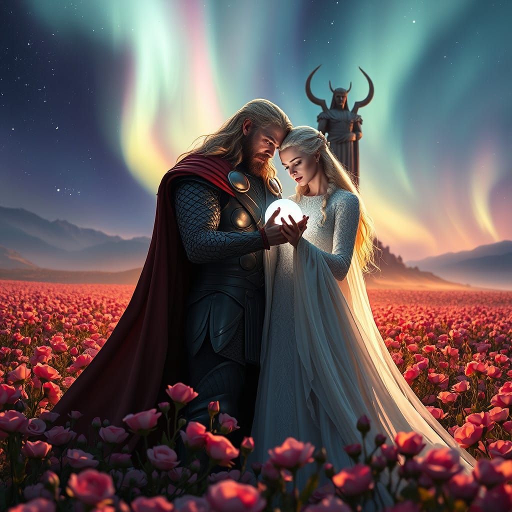 Gods of Asgard and Westeros Unite in a Magical Rose Petal Fi...