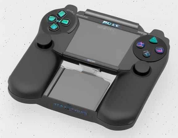 Playstation Controller in Sharp Focus, Professional Photo