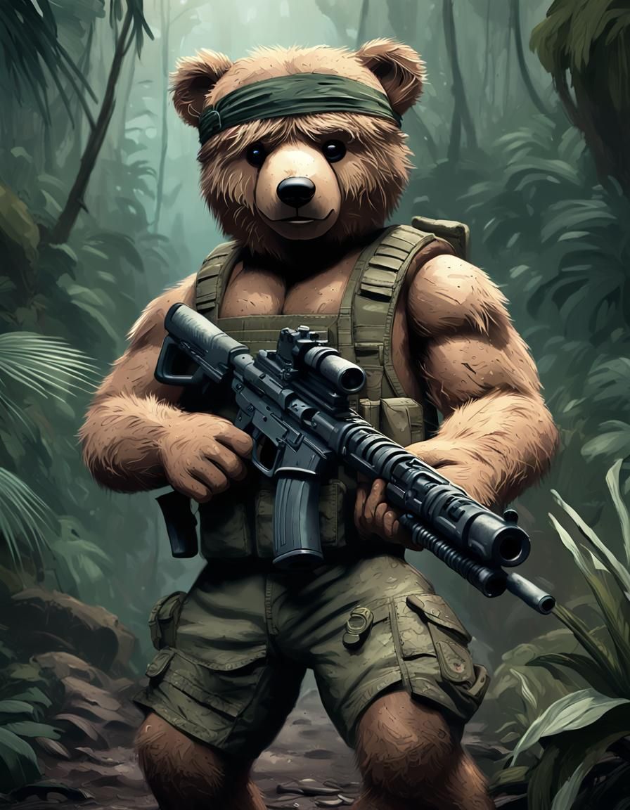 Teddy "Rambo" Bear