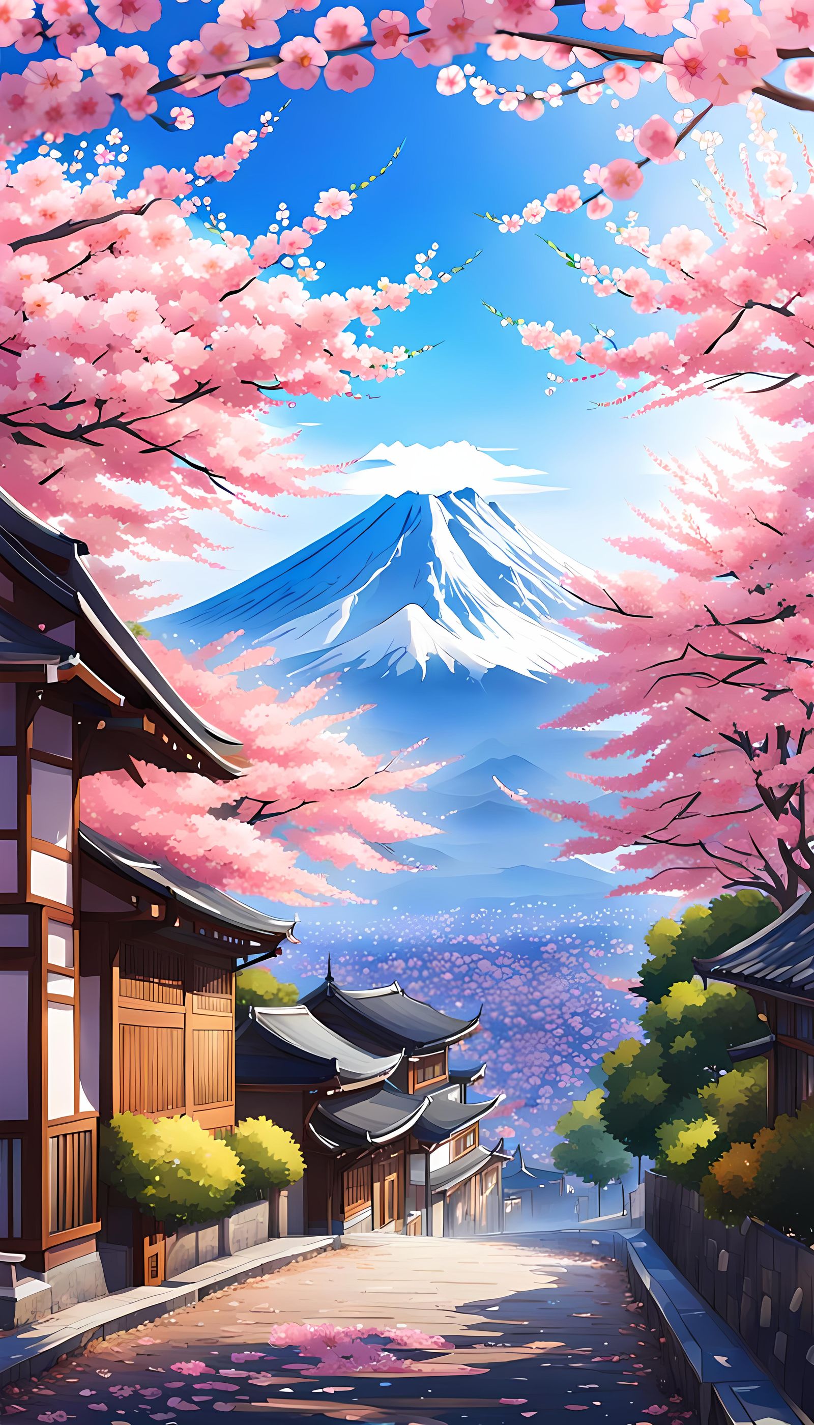 桜と遠富士 (Sakura and distance Fuji) #3