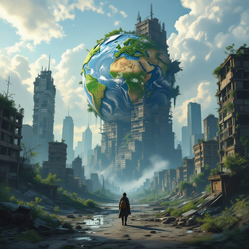 Earth Reclaimed: A Post-Human Dystopian Future