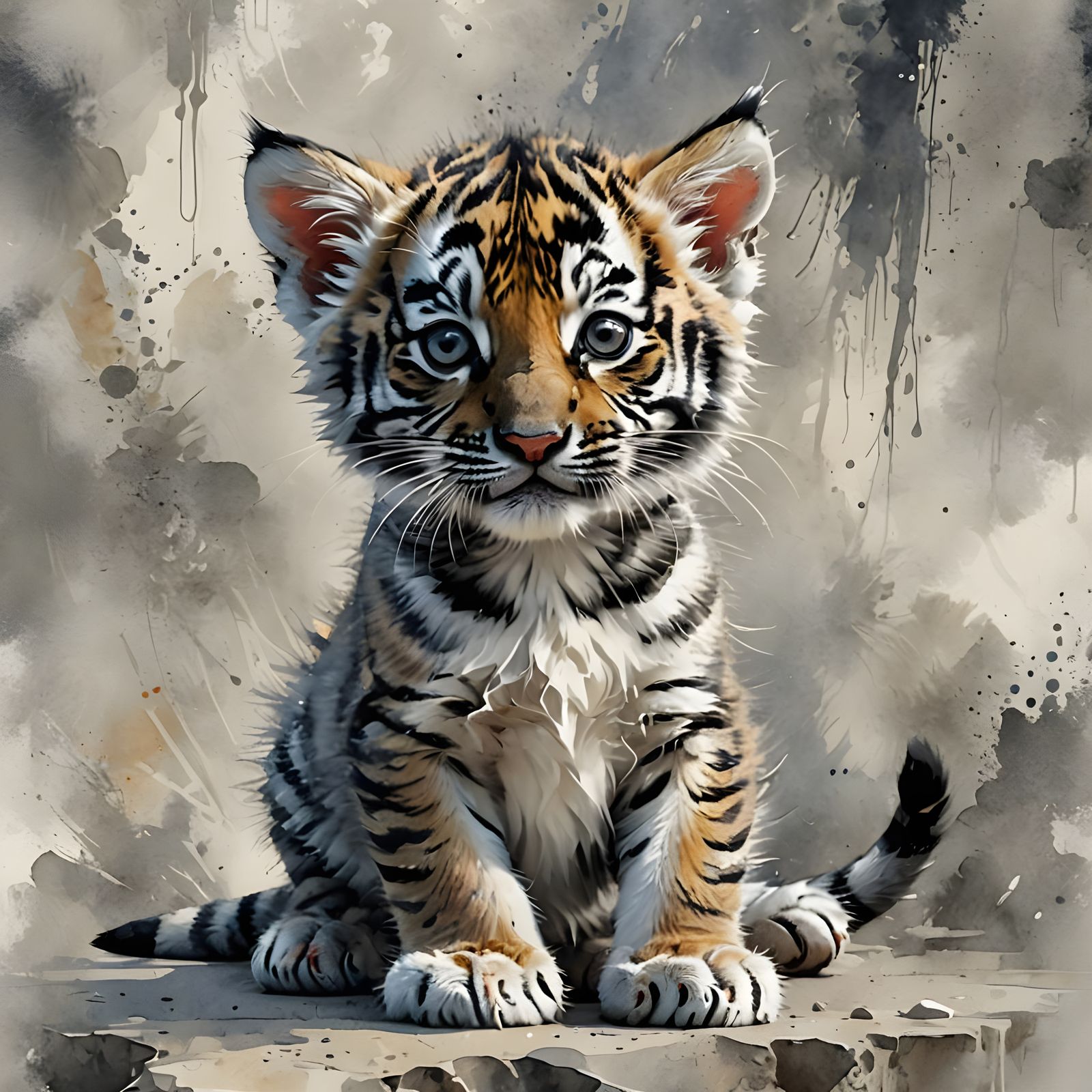 Bengal Tiger Cub