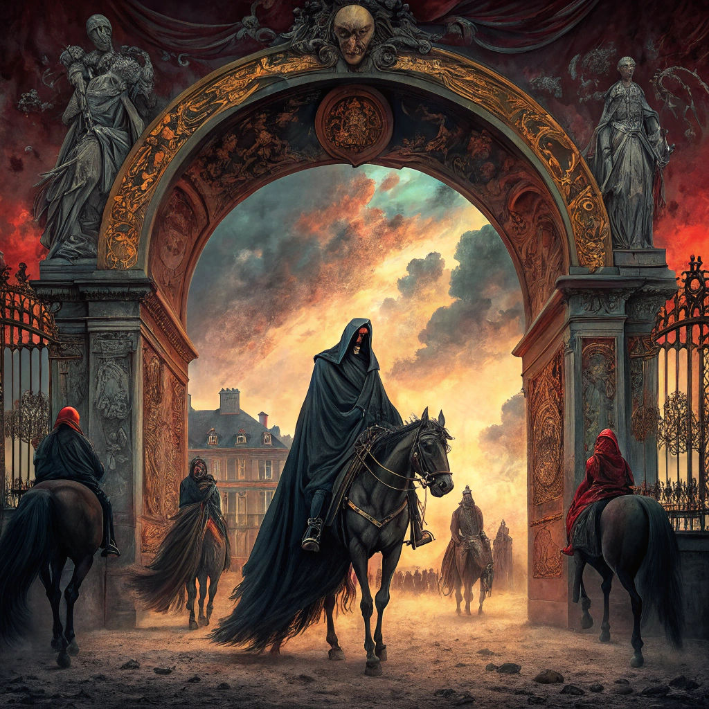 Grim Reaper and Horsemen of the Apocalypse