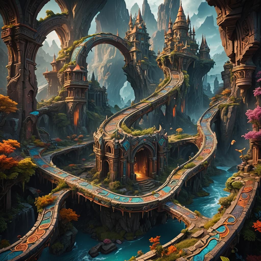 Boomerang Fantasy Concept Art in 8k Resolution