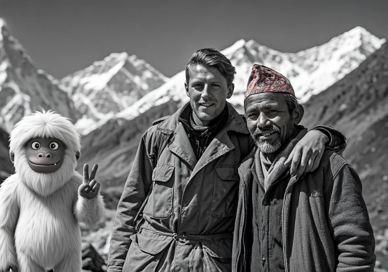 On the way to Everest