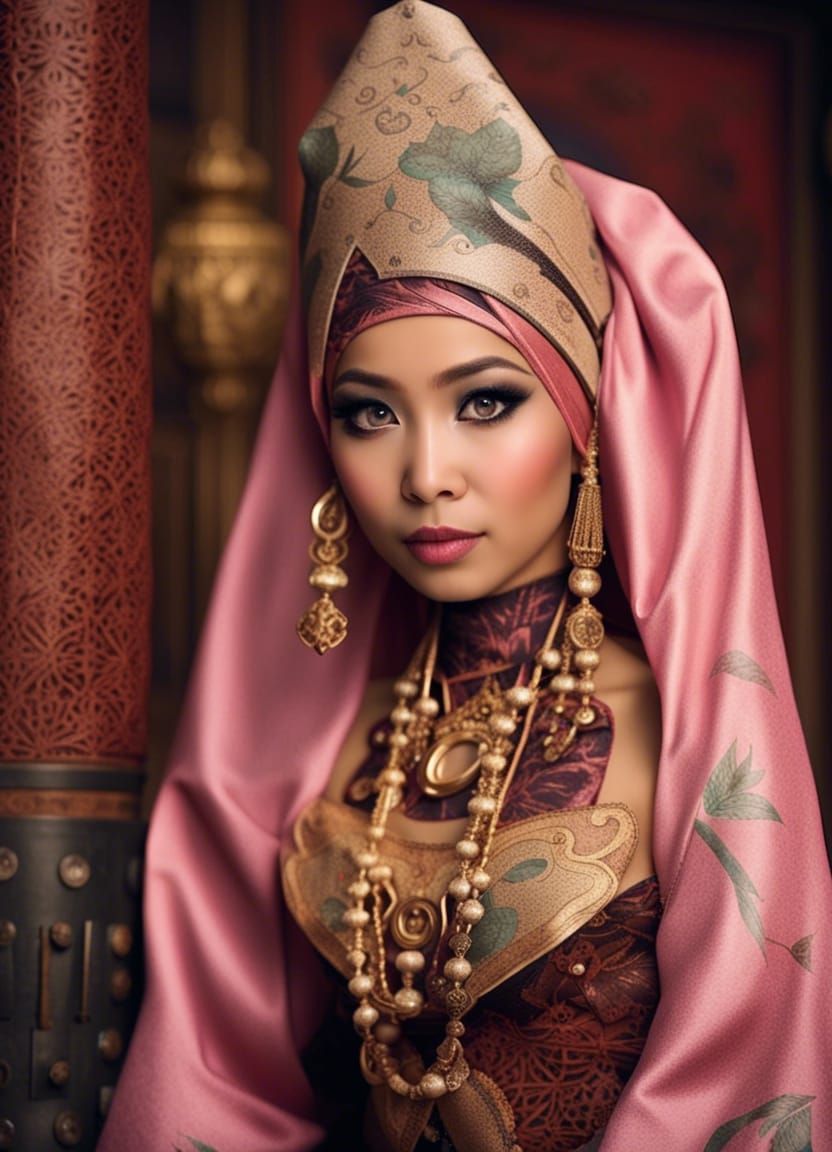 Javanese Woman's Barbie Cosplay in High Quality Photo