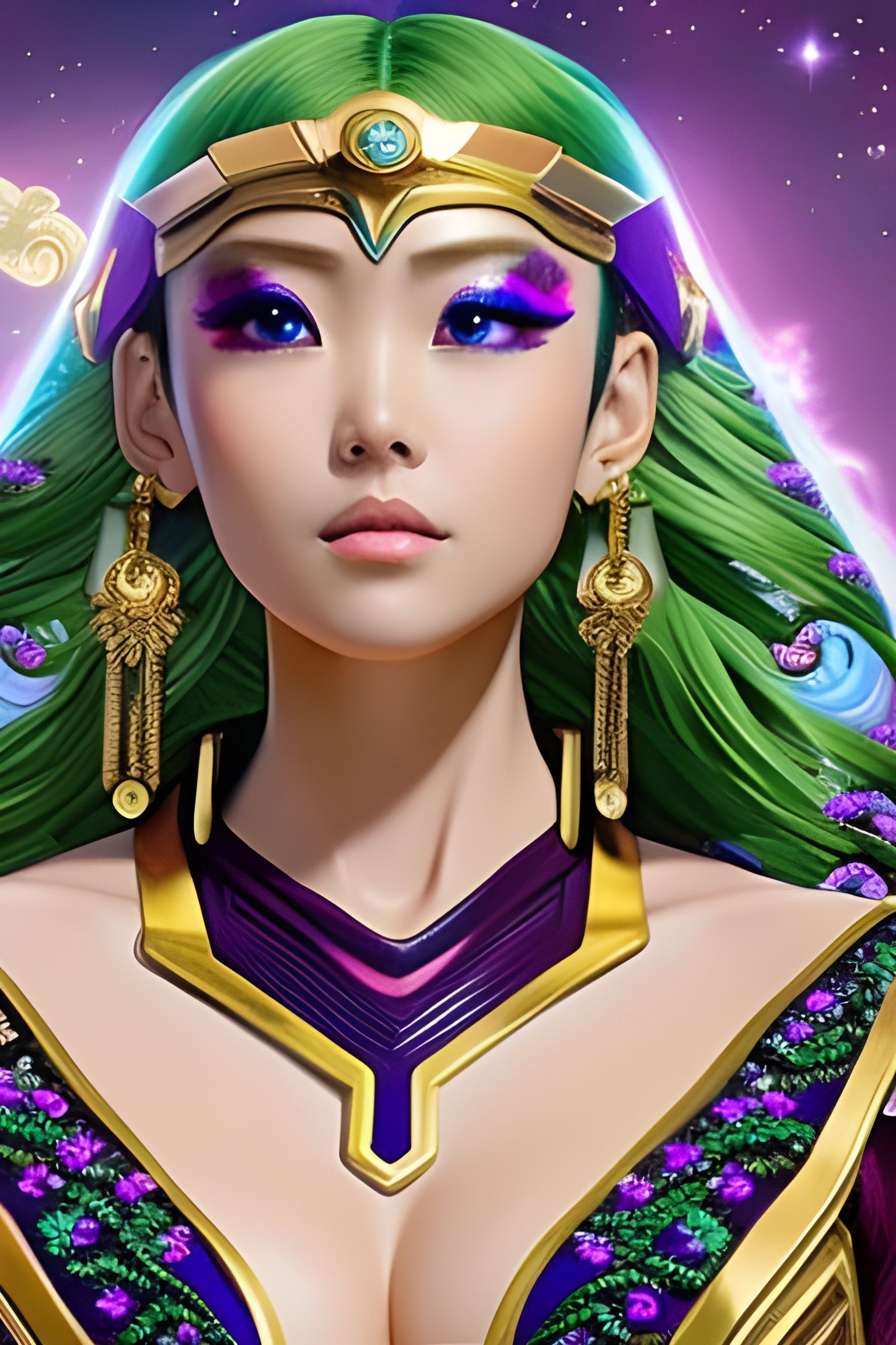 Anime Galactic Goddess [Vivid Vision] (Ver 3, Evolved)