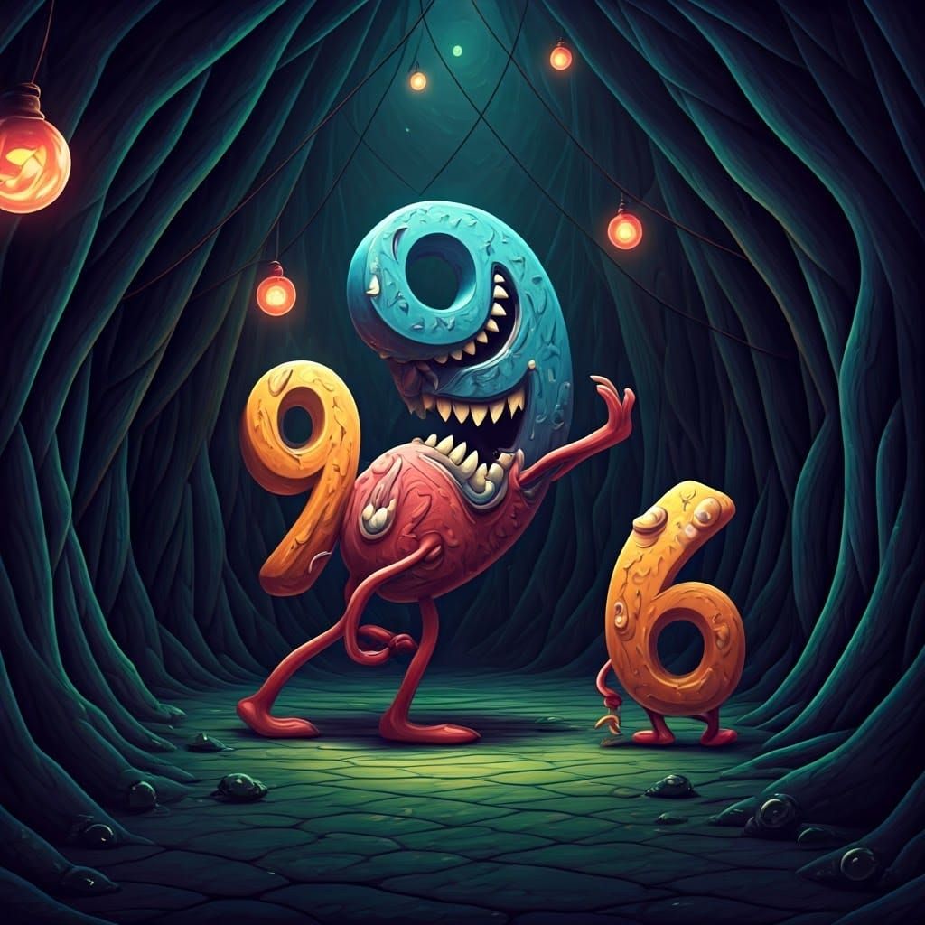 Twisted Surrealist Nightmare in a Dreamlike Realm