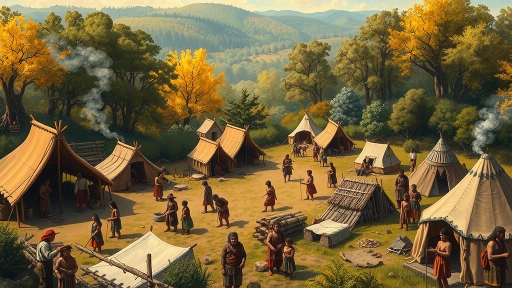17th Century Cherokee Village Life