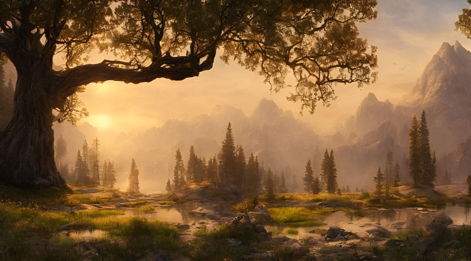 Cinematic Landscape Painting in Unreal Engine