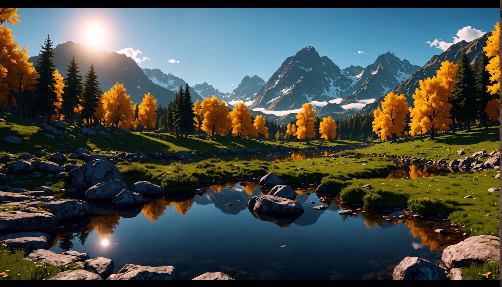 Beautiful Landscape on a Perfect Day