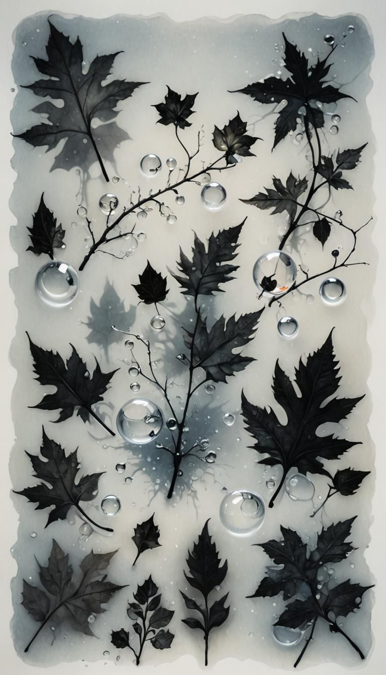 Dew Drops Glisten in Surreal Macro Photography