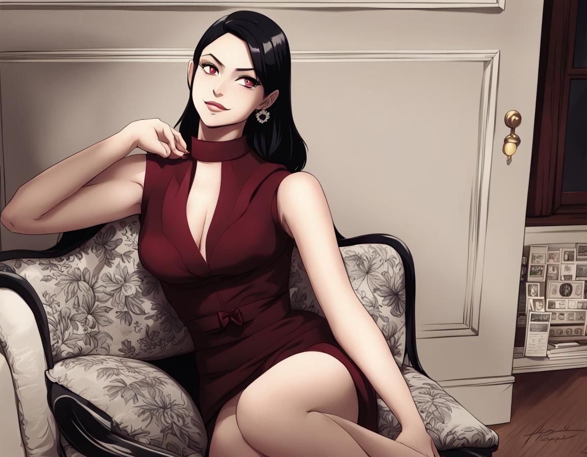 Veronica Lodge in Anime Style Formal Dress